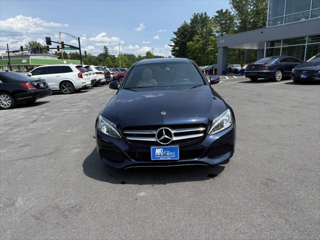 used 2018 Mercedes-Benz C-Class car, priced at $15,999