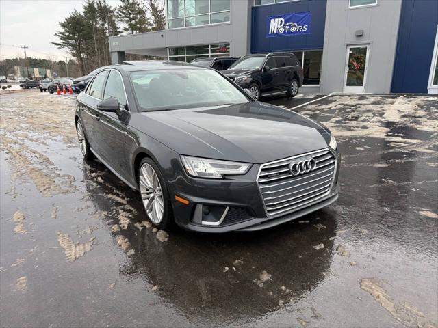 used 2019 Audi A4 car, priced at $18,999