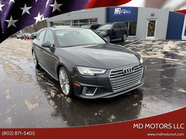 used 2019 Audi A4 car, priced at $18,999