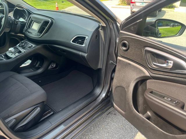used 2015 Chrysler 200 car, priced at $11,999