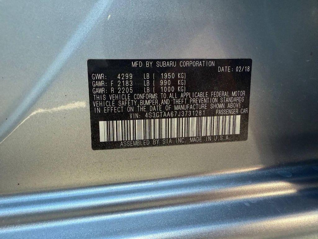 used 2018 Subaru Impreza car, priced at $12,999