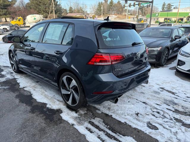 used 2018 Volkswagen Golf GTI car, priced at $19,999