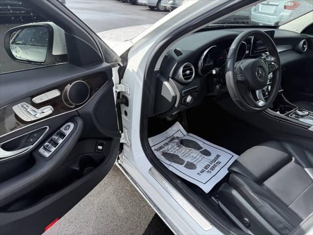 used 2018 Mercedes-Benz C-Class car, priced at $16,999