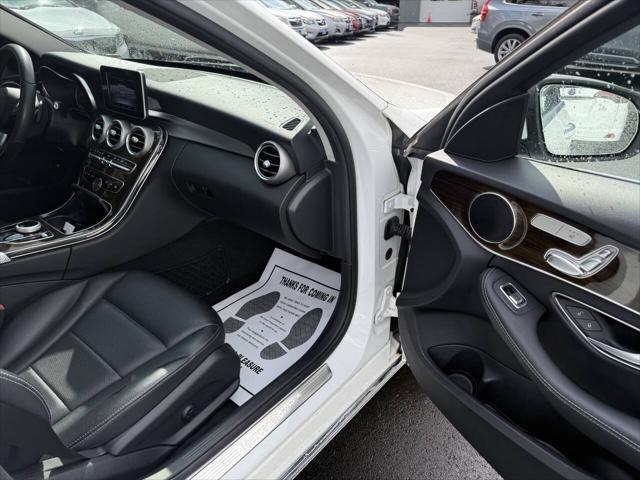 used 2018 Mercedes-Benz C-Class car, priced at $16,999