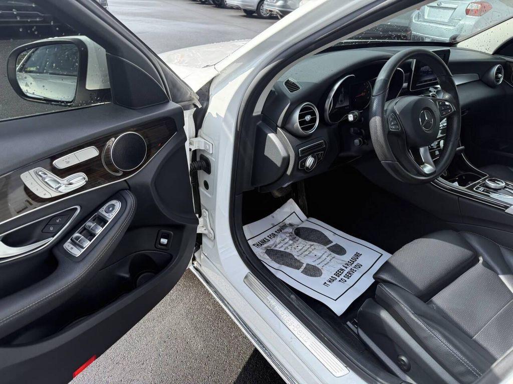 used 2018 Mercedes-Benz C-Class car, priced at $16,999