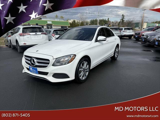 used 2018 Mercedes-Benz C-Class car, priced at $16,999