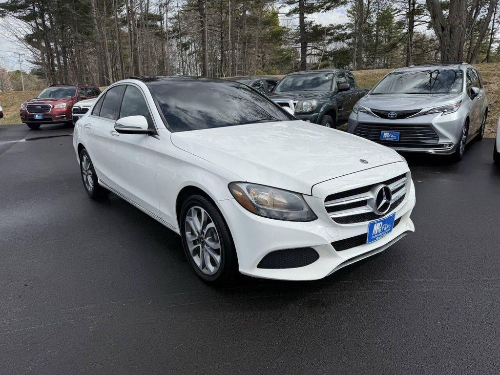 used 2018 Mercedes-Benz C-Class car, priced at $16,999