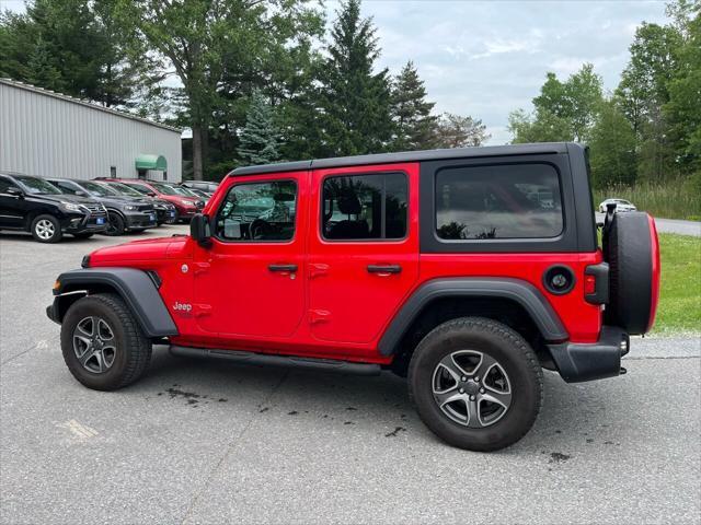 used 2018 Jeep Wrangler Unlimited car, priced at $24,999