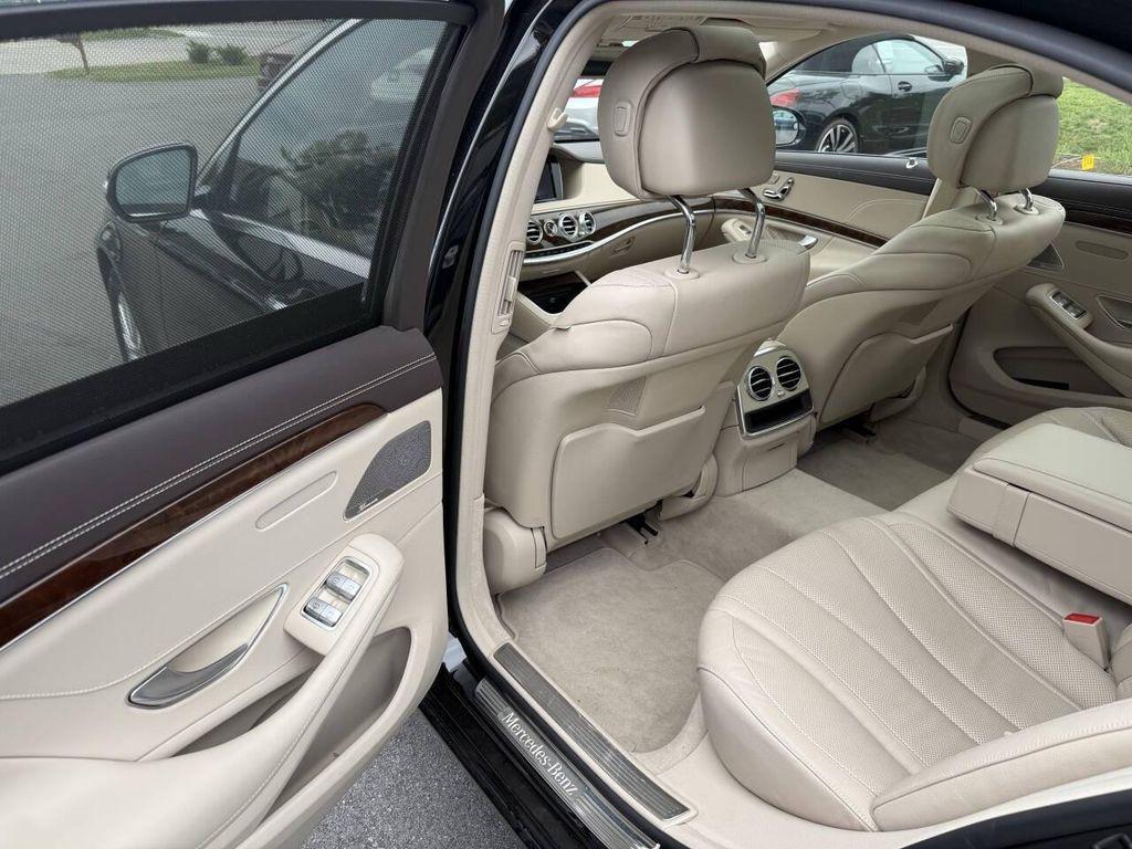 used 2015 Mercedes-Benz S-Class car, priced at $29,999