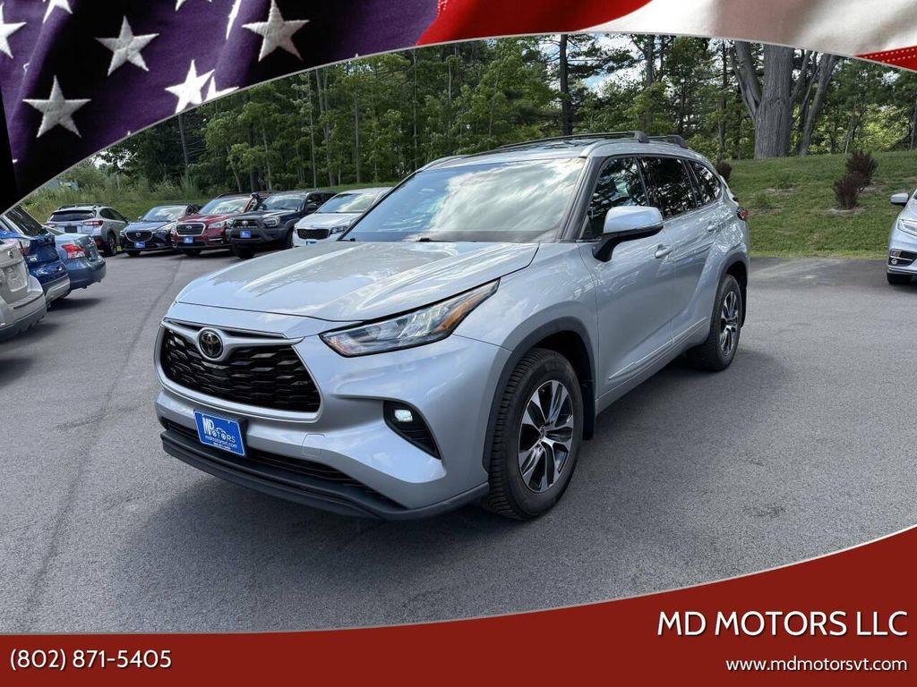 used 2020 Toyota Highlander car, priced at $33,999