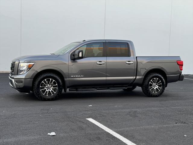 used 2021 Nissan Titan car, priced at $21,990