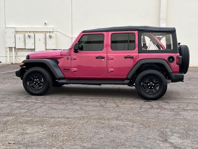 used 2022 Jeep Wrangler Unlimited car, priced at $23,990