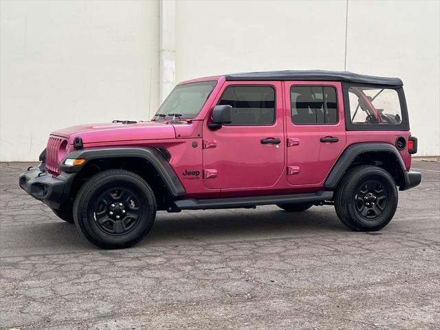 used 2022 Jeep Wrangler Unlimited car, priced at $23,990