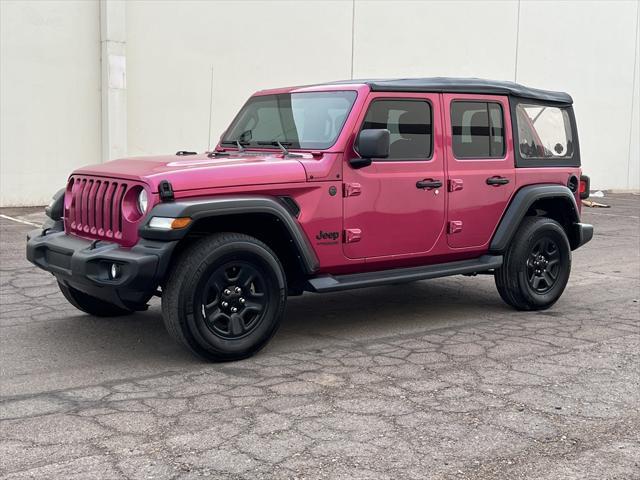 used 2022 Jeep Wrangler Unlimited car, priced at $23,990