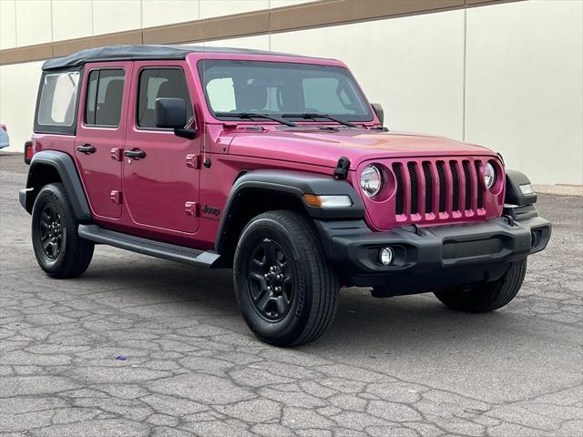 used 2022 Jeep Wrangler Unlimited car, priced at $23,990