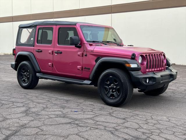 used 2022 Jeep Wrangler Unlimited car, priced at $23,990