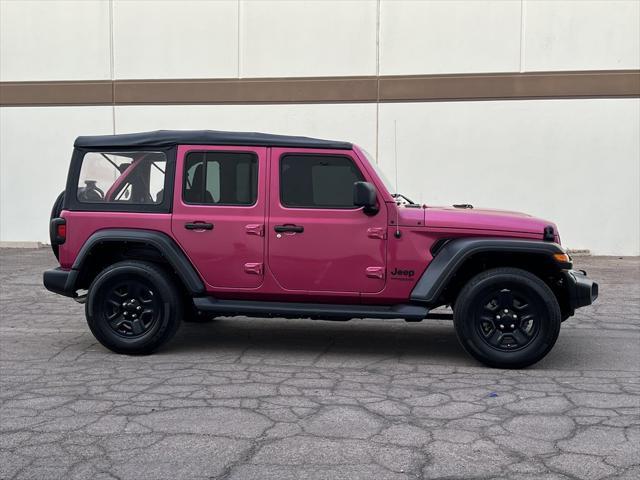 used 2022 Jeep Wrangler Unlimited car, priced at $23,990