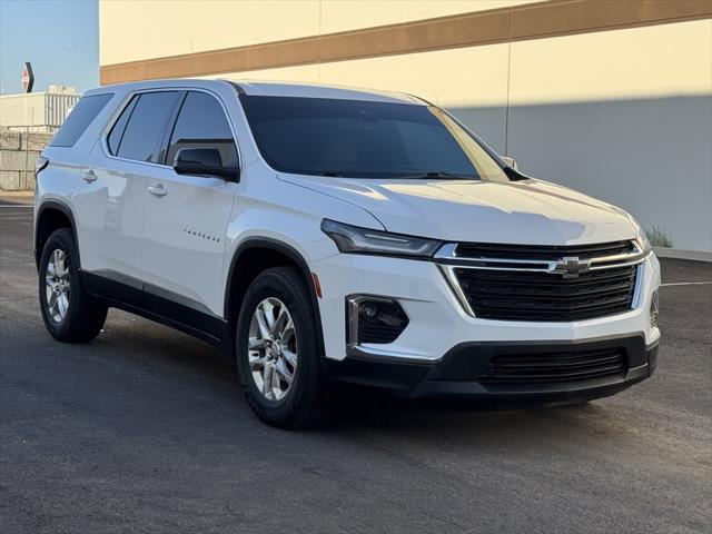 used 2022 Chevrolet Traverse car, priced at $19,990