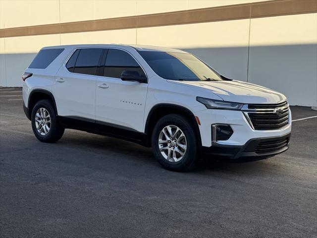 used 2022 Chevrolet Traverse car, priced at $19,990