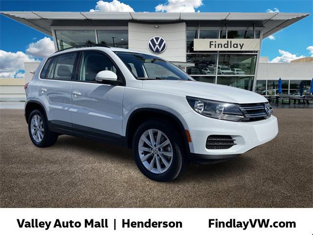 used 2018 Volkswagen Tiguan Limited car, priced at $17,900