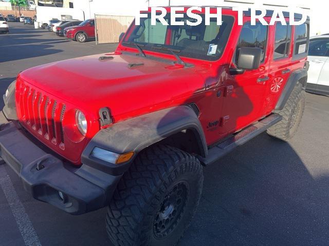 used 2021 Jeep Wrangler Unlimited car, priced at $31,900