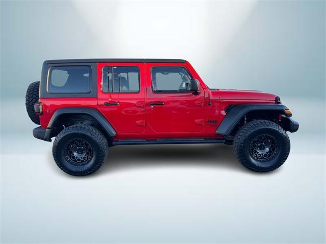 used 2021 Jeep Wrangler Unlimited car, priced at $30,900