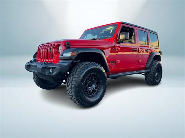 used 2021 Jeep Wrangler Unlimited car, priced at $30,900