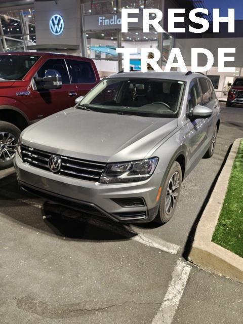 used 2021 Volkswagen Tiguan car, priced at $18,600