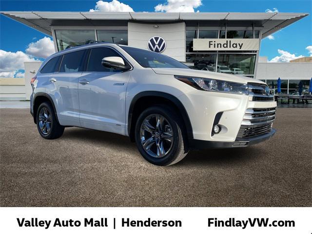 used 2019 Toyota Highlander Hybrid car, priced at $31,900