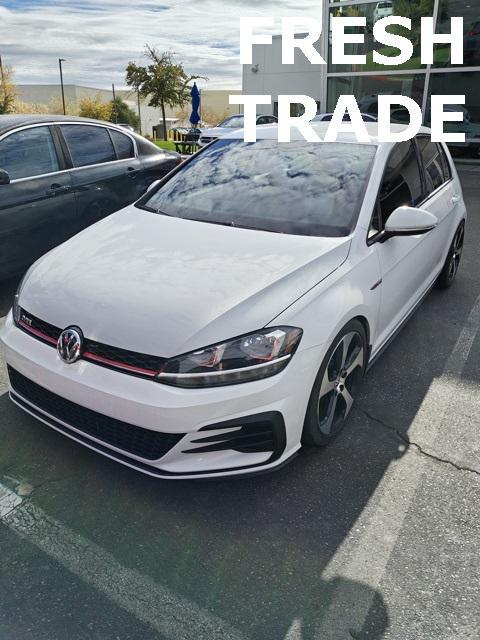 used 2018 Volkswagen Golf GTI car, priced at $20,400