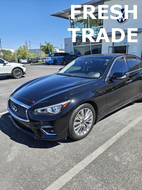 used 2021 INFINITI Q50 car, priced at $29,400