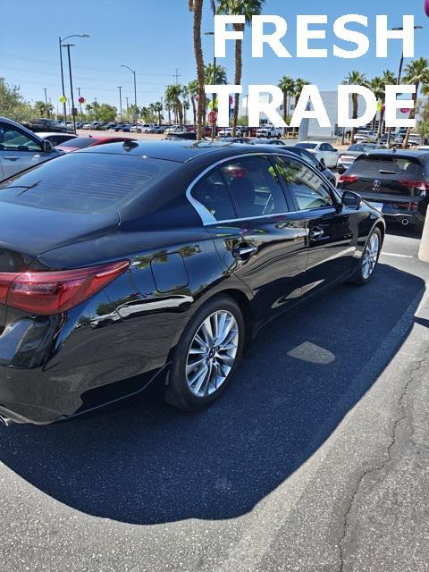 used 2021 INFINITI Q50 car, priced at $29,400