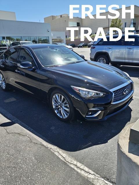 used 2021 INFINITI Q50 car, priced at $29,400