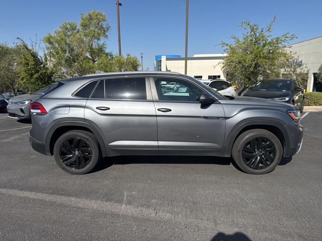 used 2022 Volkswagen Atlas Cross Sport car, priced at $25,900