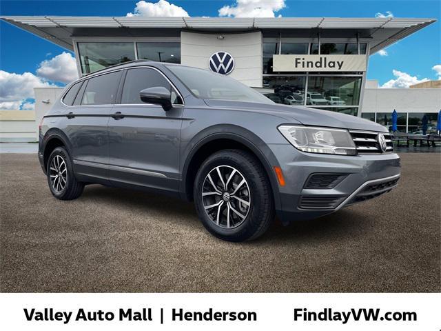 used 2021 Volkswagen Tiguan car, priced at $21,300