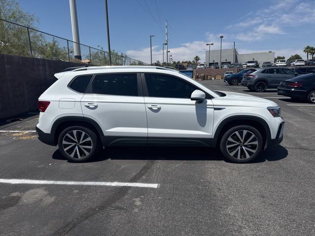 used 2022 Volkswagen Taos car, priced at $21,600