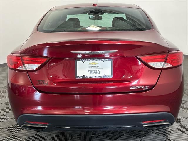 used 2015 Chrysler 200 car, priced at $9,400