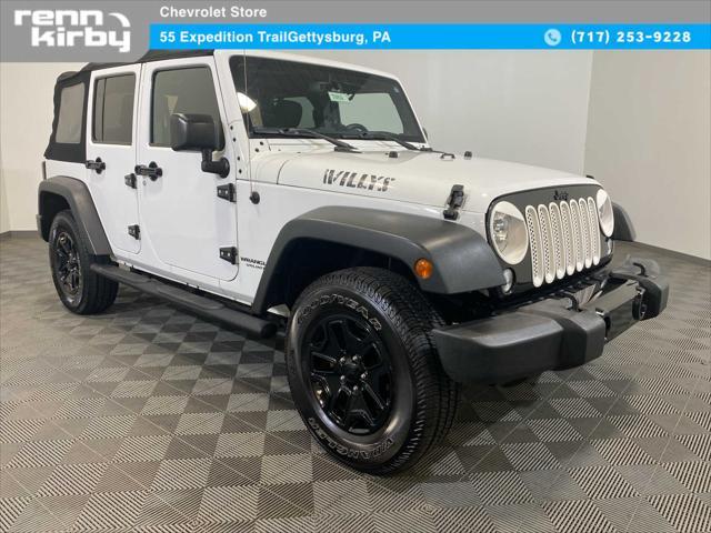used 2015 Jeep Wrangler Unlimited car, priced at $15,000