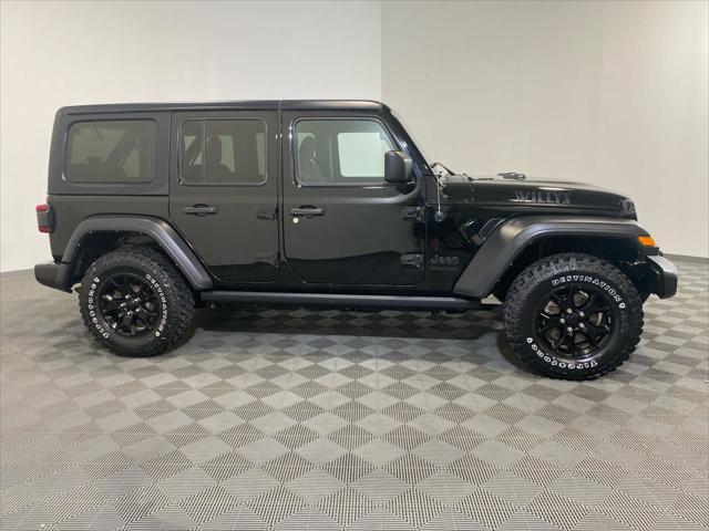 used 2021 Jeep Wrangler car, priced at $32,500