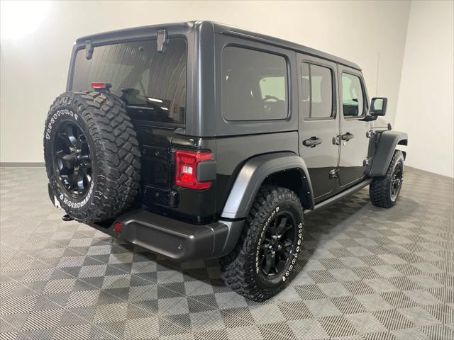 used 2021 Jeep Wrangler car, priced at $32,500