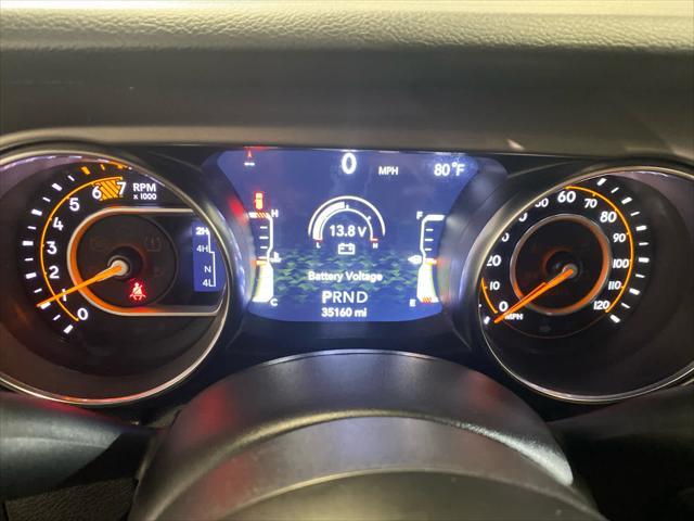 used 2021 Jeep Wrangler car, priced at $32,500