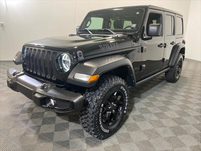 used 2021 Jeep Wrangler car, priced at $32,500
