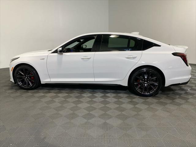 used 2022 Cadillac CT5-V car, priced at $45,000