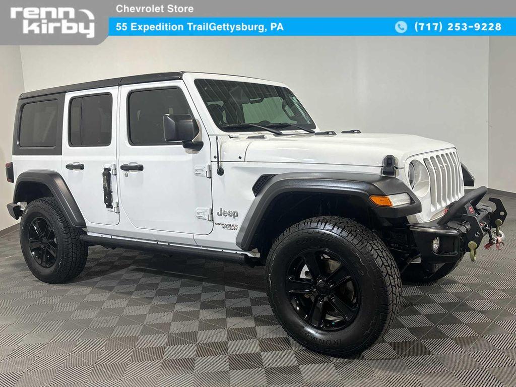 used 2019 Jeep Wrangler Unlimited car, priced at $27,000