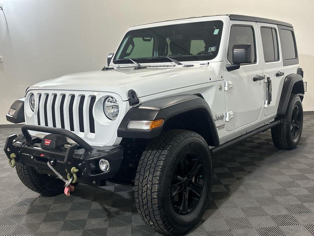 used 2019 Jeep Wrangler Unlimited car, priced at $27,000