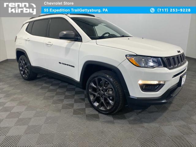 used 2021 Jeep Compass car, priced at $19,500