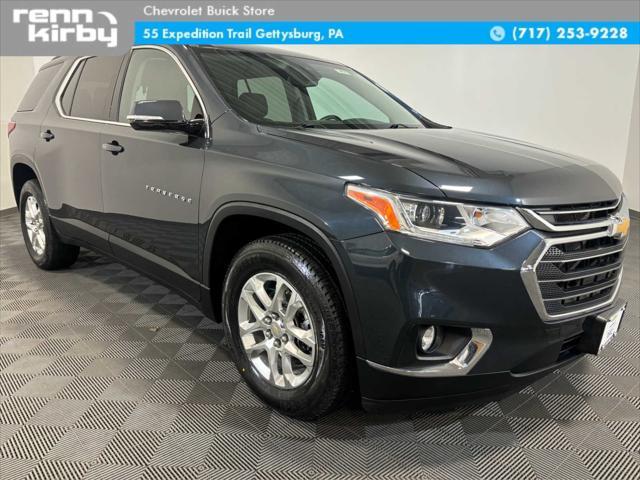 used 2021 Chevrolet Traverse car, priced at $28,420