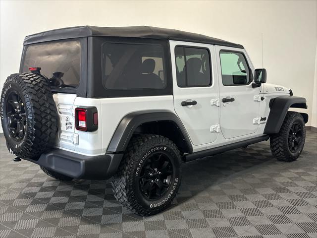 used 2021 Jeep Wrangler car, priced at $34,900