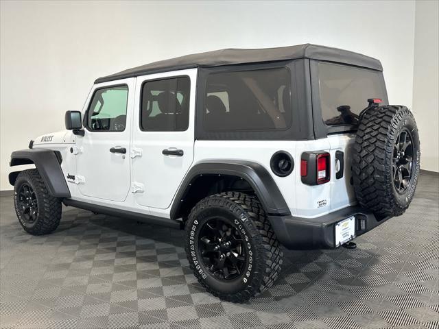 used 2021 Jeep Wrangler car, priced at $34,900