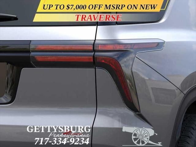 new 2025 Chevrolet Traverse car, priced at $50,005
